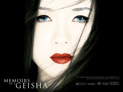 Cartel de 'Memoirs of a Geisha'