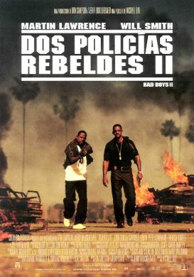Cartel de 'Dos policías rebeldes II'